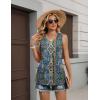Zeagoo Womens Tank Tops 2026 Summer Flowy Peplum Casual V Neck Babydoll Sleeveless Tops S-3X(Mz779)