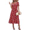 Red-floral