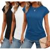 3pcs X-black  White  Blue