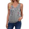 Grey Pink Floral