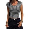 F-black Striped