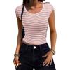 F-pink Striped