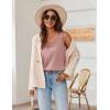 Zeagoo Silk Satin Tank Tops for Women Scoop Neck Sleeveless Camisole Tops 2026 Summer Basic Blouses(Mauve Pink)