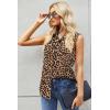 Zeagoo Women’s Sleeveless Button Down Shirts Blouses Casual Loose V Neck Tank Tops for Work S-XXL(An136)