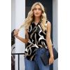 Zeagoo Women’s Sleeveless Button Down Shirts Blouses Casual Loose V Neck Tank Tops for Work S-XXL(Cx312)