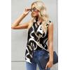 Zeagoo Women’s Sleeveless Button Down Shirts Blouses Casual Loose V Neck Tank Tops for Work S-XXL(Cx312)