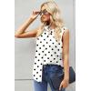 Zeagoo Women’s Sleeveless Button Down Shirts Blouses Casual Loose V Neck Tank Tops for Work S-XXL(Jh592)