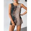 Zeagoo Womens Summer Tank Tops Sleeveless Loose Fit Tunic Blouses Dressy Casual Pleated Front Scoop Neck Boho Shirts(Cx278)