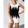 Zeagoo Womens Summer Tank Tops Sleeveless Loose Fit Tunic Blouses Dressy Casual Pleated Front Scoop Neck Boho Shirts(Jb204)