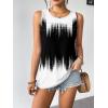 Zeagoo Womens Summer Tank Tops Sleeveless Loose Fit Tunic Blouses Dressy Casual Pleated Front Scoop Neck Boho Shirts(Jb204)