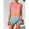 Zeagoo Womens Summer Tank Tops Sleeveless Loose Fit Tunic Blouses Dressy Casual Pleated Front Scoop Neck Boho Shirts(Jb218)