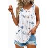 Zeagoo Womens Tank Tops Sleeveless Pleated Crew Neck Summer Tunic Tops Dressy Loose Fit Business Casual Blouses 2026(Bf290)