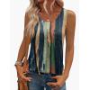 Zeagoo Womens Tank Tops Sleeveless Pleated Crew Neck Summer Tunic Tops Dressy Loose Fit Business Casual Blouses 2026(Cx289)