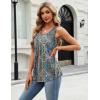 Zeagoo Womens Tank Tops Sleeveless Pleated Crew Neck Summer Tunic Tops Dressy Loose Fit Business Casual Blouses 2026(Mz779)