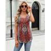 Zeagoo Womens Tank Tops Sleeveless Pleated Crew Neck Summer Tunic Tops Dressy Loose Fit Business Casual Blouses 2026(Mz870)