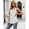 Zeagoo Womens Tank Tops Sleeveless Pleated Crew Neck Summer Tunic Tops Dressy Loose Fit Business Casual Blouses 2026(Sf224)