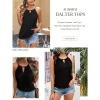 Zeagoo Womens Tank Tops Sleeveless Spaghetti Strap Halter Top Flowy Summer Beach Outfits 2026(Black)