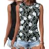 2 Pack-white Flower and Black