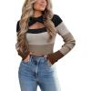 Black Apricot Brown Stripe