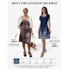 ZEAGOO Summer Dresses for Women 2026 Sundress Short Petal Sleeve Dress with Pockets Floral Dresses for Casual(A-floral-mz721)