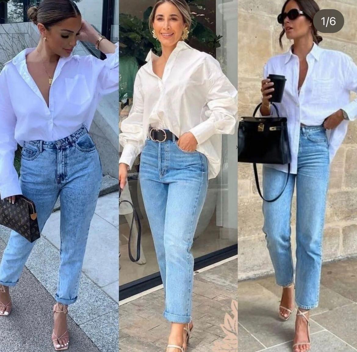 imageZeagoo Womens Button Down Shirt Long Sleeve Blouse Business Work Tops Dressy Casual Floral Printed Outfits with PocketAwhite