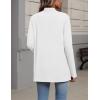 Zeagoo Womens Cardigan Long Sleeve Lightweight Cardigan Draped Open Front Loose Casual 2026 Fashion Clothing(A White)