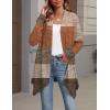 Zeagoo Womens Cardigan Long Sleeve Lightweight Cardigan Draped Open Front Loose Casual 2026 Fashion Clothing(Color Blocking-jh398)