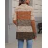 Zeagoo Womens Cardigan Long Sleeve Lightweight Cardigan Draped Open Front Loose Casual 2026 Fashion Clothing(Color Blocking-jh398)
