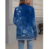 Zeagoo Womens Cardigan Long Sleeve Lightweight Cardigan Draped Open Front Loose Casual 2026 Fashion Clothing(Flower Navy-mz845)