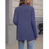Zeagoo Womens Cardigan Long Sleeve Lightweight Cardigan Draped Open Front Loose Casual 2026 Fashion Clothing(Navy Blue)