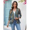 Zeagoo Women’s 2026 Summer 3/4 Sleeve Lightweight Cardigans Open Front Draped Ruffles Kimono Coverups(Mz779)
