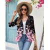Zeagoo Women’s 2026 Summer 3/4 Sleeve Lightweight Cardigans Open Front Draped Ruffles Kimono Coverups(Sf31)