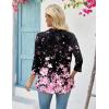 Zeagoo Women’s 2026 Summer 3/4 Sleeve Lightweight Cardigans Open Front Draped Ruffles Kimono Coverups(Sf31)