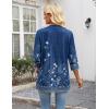 Zeagoo Women’s Casual Lightweight Cardigan 3/4 Sleeve Open Front Loose Thin Cardigans with Pockets(Mz845)