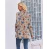 Zeagoo Women’s Lightweight Cardigan Open Front Long Sleeve Casual Loose Thin Cardigans with Pockets 2026(A-flower Khaki)