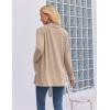 Zeagoo Women’s Lightweight Cardigan Open Front Long Sleeve Casual Loose Thin Cardigans with Pockets 2026(A-khaki)
