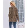 Zeagoo Women’s Lightweight Cardigan Open Front Long Sleeve Casual Loose Thin Cardigans with Pockets 2026(A-leopard Print)