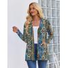 Zeagoo Women’s Lightweight Cardigan Open Front Long Sleeve Casual Loose Thin Cardigans with Pockets 2026(A-mz779)