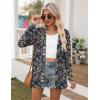 Zeagoo Women’s Lightweight Cardigan Open Front Long Sleeve Casual Loose Thin Cardigans with Pockets 2026(A-navy Floral 869)