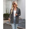 Zeagoo Women’s Lightweight Cardigan Open Front Long Sleeve Casual Loose Thin Cardigans with Pockets 2026(Gray)