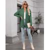 Zeagoo Women’s Lightweight Cardigan Open Front Long Sleeve Casual Loose Thin Cardigans with Pockets 2026(Green)