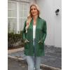 Zeagoo Women’s Lightweight Cardigan Open Front Long Sleeve Casual Loose Thin Cardigans with Pockets 2026(Green)