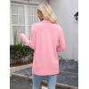 Zeagoo Women’s Lightweight Cardigan Open Front Long Sleeve Casual Loose Thin Cardigans with Pockets 2026(Light Pink)