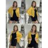 Zeagoo Womens Summer Crochet Cardigan Sweaters Lightweight Open Front 3/4 Sleeve Batwing Kimono Boho Knit Cover Ups 2026(Yellow)