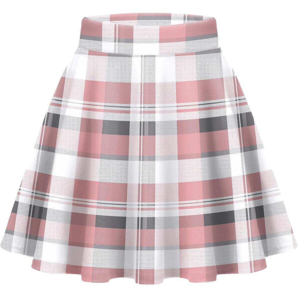 imageZeagoo Womens Skirt Basic Mini Skater Skirt 2026 Summer Skirts Stretchable High Waist ALine Party Club SkirtsGw326
