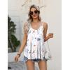 Zeagoo Womens Flowy Tank Tops Spaghetti Strap V Neck Camisole Dressy Casual Summer Loose Fit Sleeveless Shirts(Dh6)