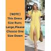 Zeagoo Womens Dresses Casual Summer Short Sleeve Button Down Long Shirt Dresses Swimsuit Beach Cover Ups with Pockets(Yellow Stripe)