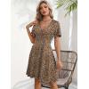 Zeagoo Womens Summer Dresses Wrap V Neck Dress Floral A-Line Ruffle Sleeve Casual Sundress with Pockets 2026(An136)