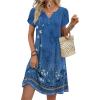 A03-blue Floral