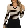 Khaki Black Stripe
